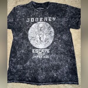 Journey Escape Tour Graphic Tee (Acid Wash